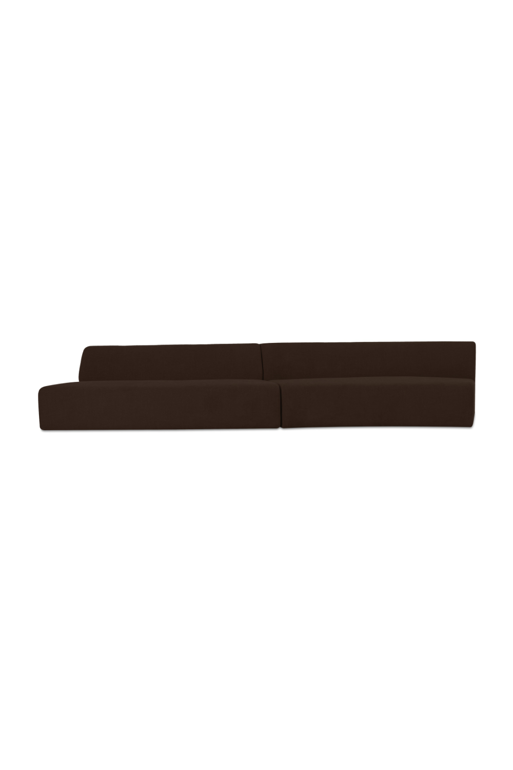 Modern European furniture - 2-Piece Wave Modular Sofa - www.oroa.com
