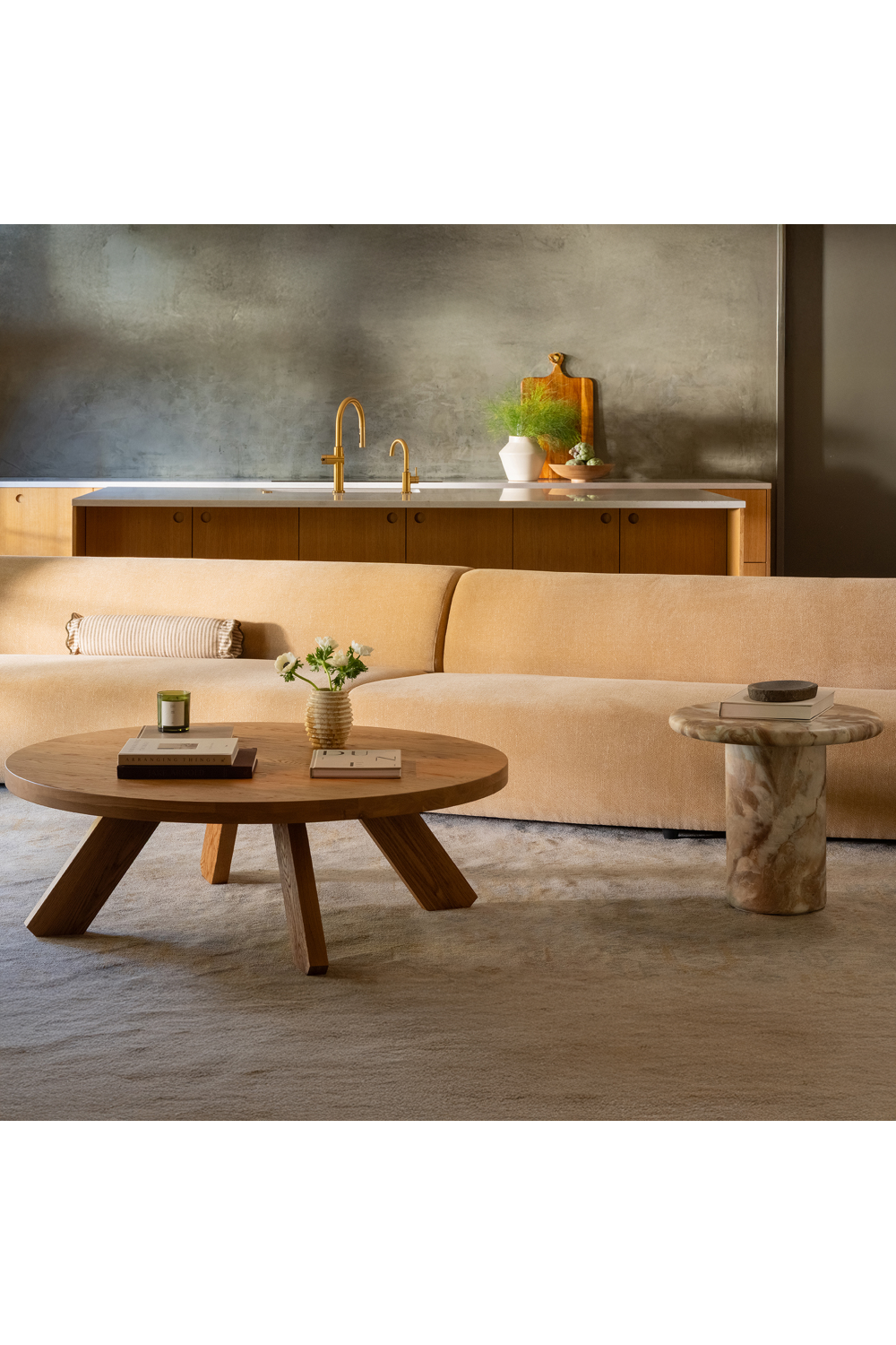 2-Piece Modular Sofa | Novi Living Naomi | Oroa.com