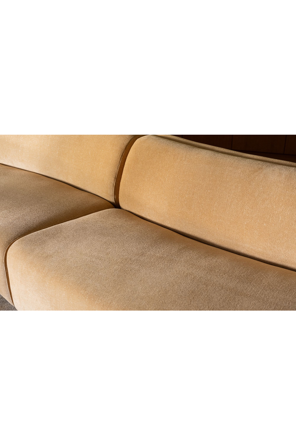 Convex 2-Piece Modular Sofa | Novi Living Naomi | Oroa.com