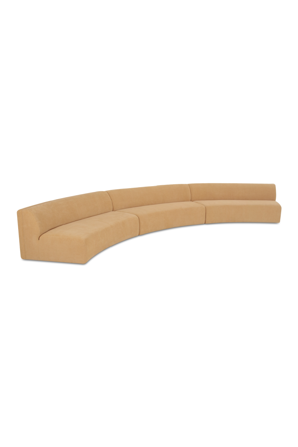 Modern European furniture - Concave 3-Piece Modular Sofa - www.oroa.com