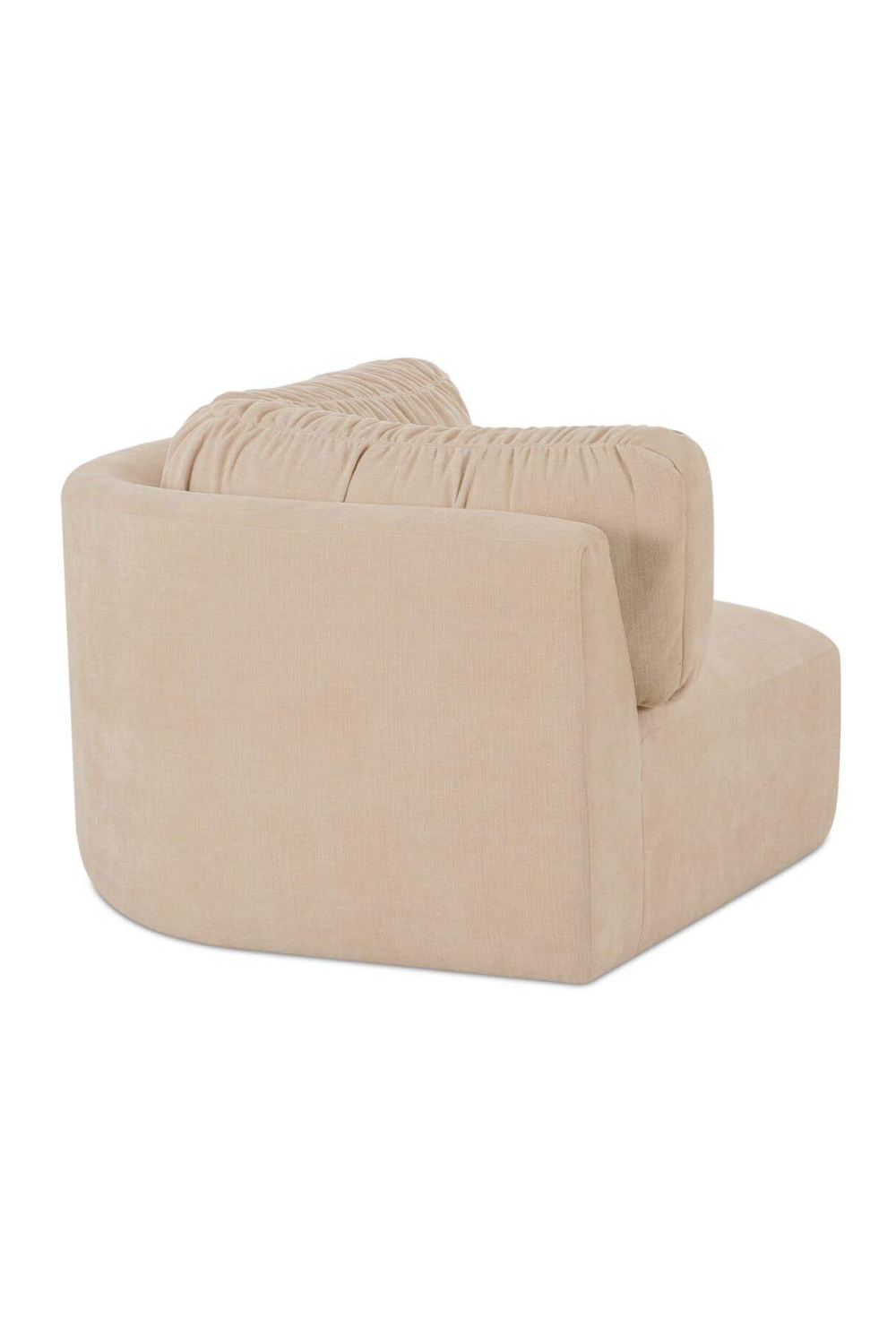 Modern European furniture - Chenille Corner Sofa - www.oroa.com