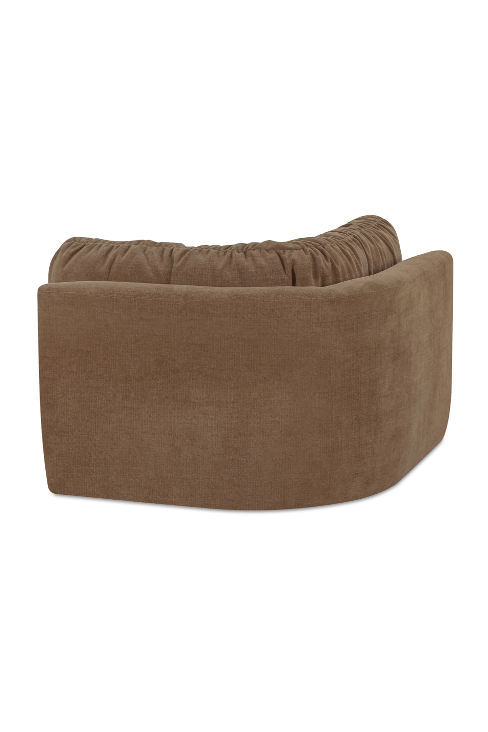 Modern European furniture - Chenille Corner Sofa - www.oroa.com