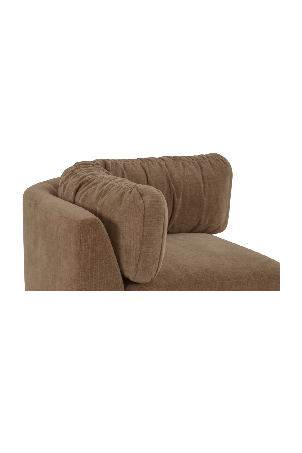 Modern European furniture - Chenille Corner Sofa - www.oroa.com
