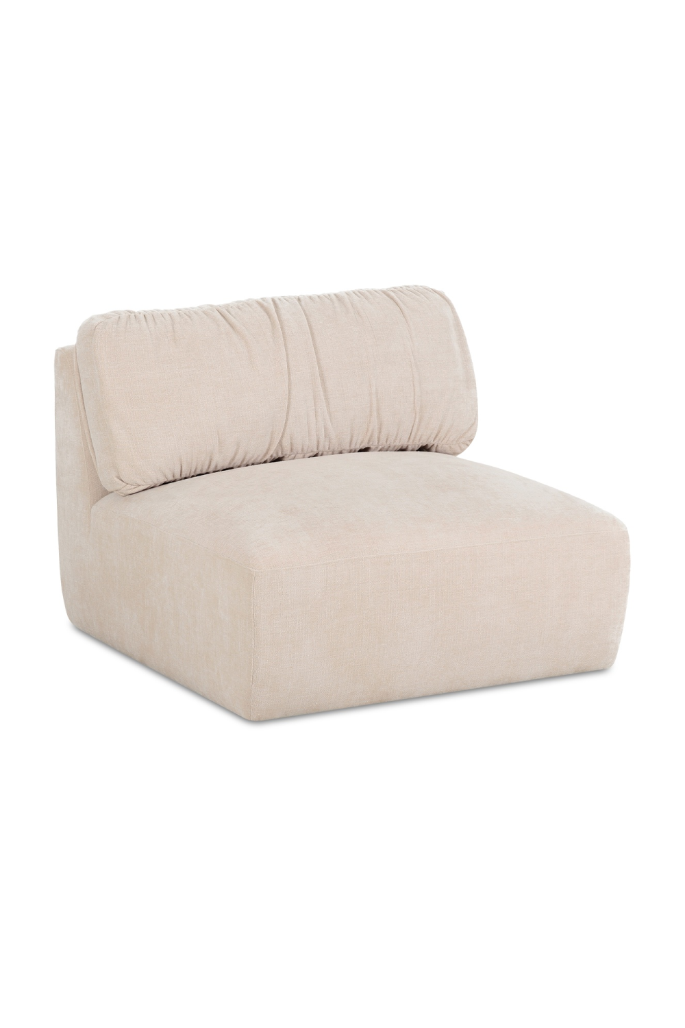 Modern European furniture - Chenille Slipper Chair - www.oroa.com