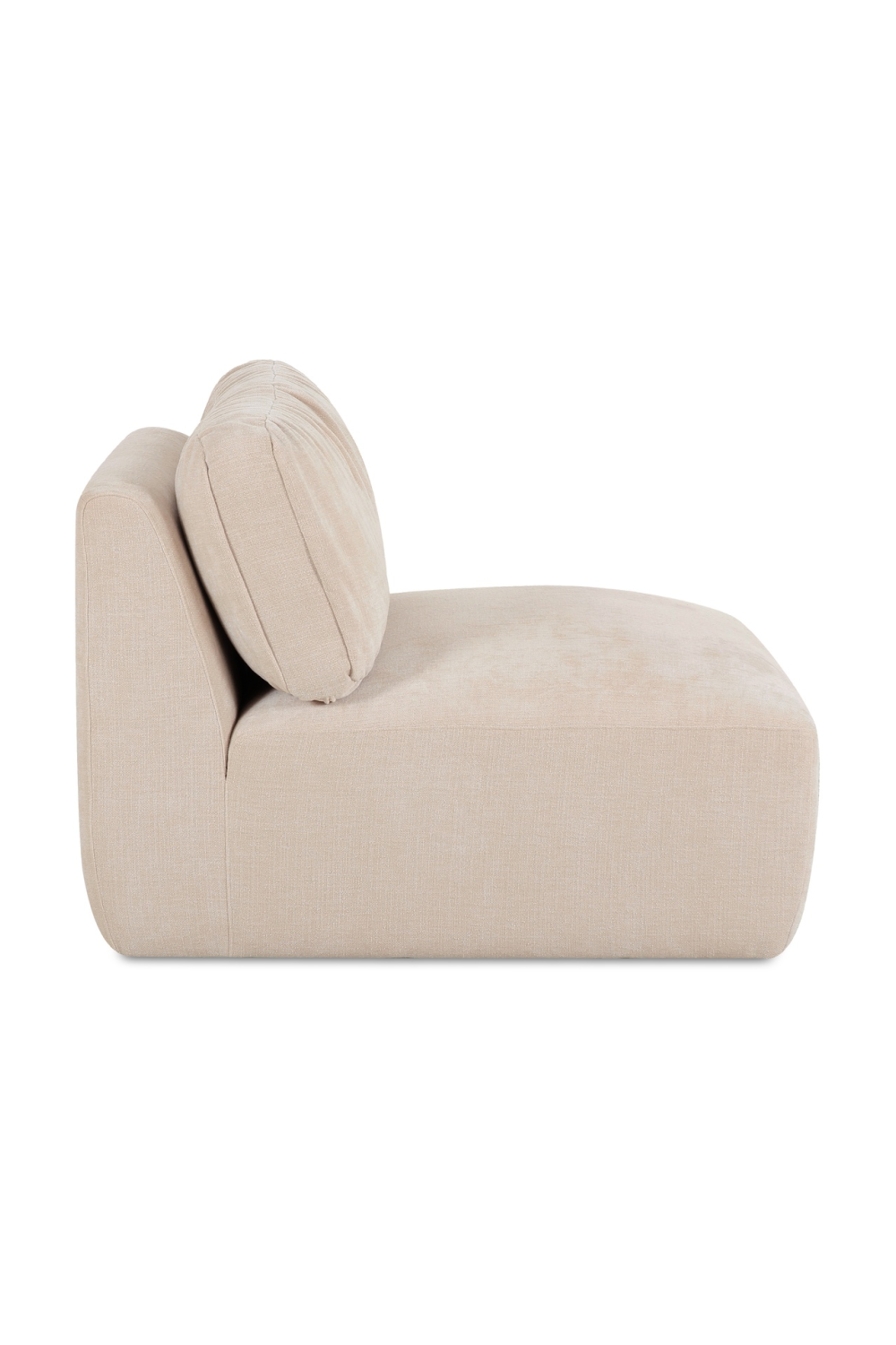 Modern European furniture - Chenille Slipper Chair - www.oroa.com