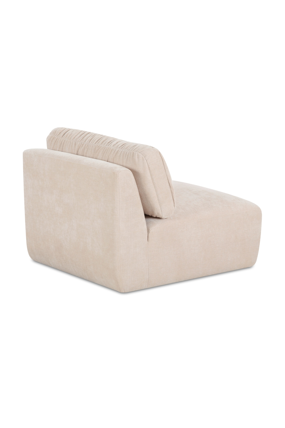 Modern European furniture - Chenille Slipper Chair - www.oroa.com