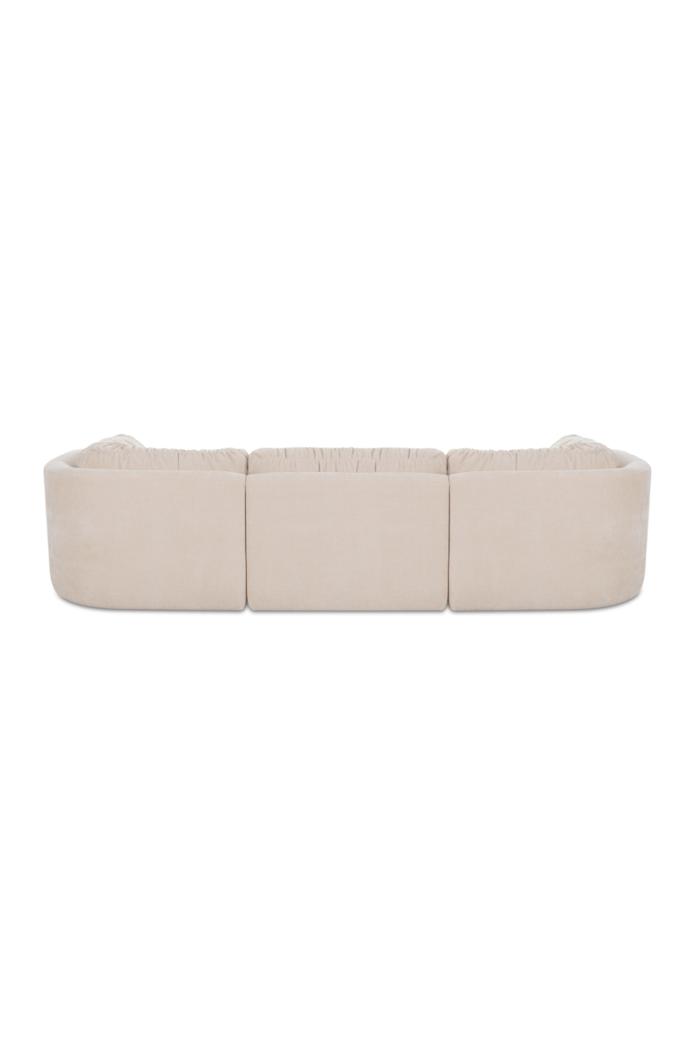Modern European furniture - Chenille 3-Seater Sofa - www.oroa.com