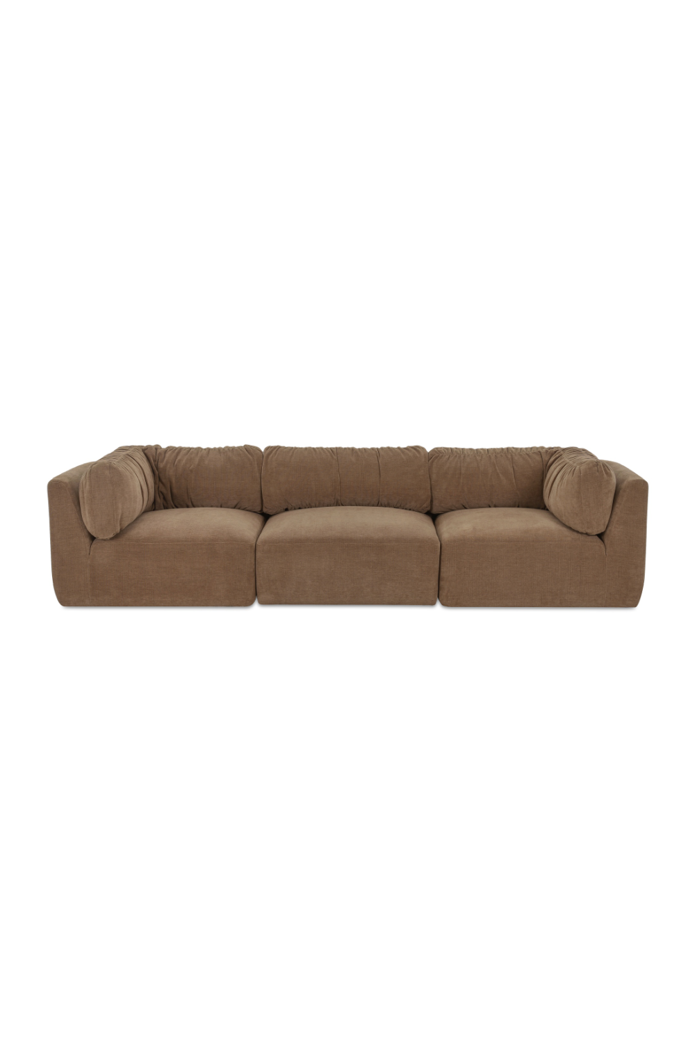 Modern European furniture - Chenille 3-Seater Sofa - www.oroa.com