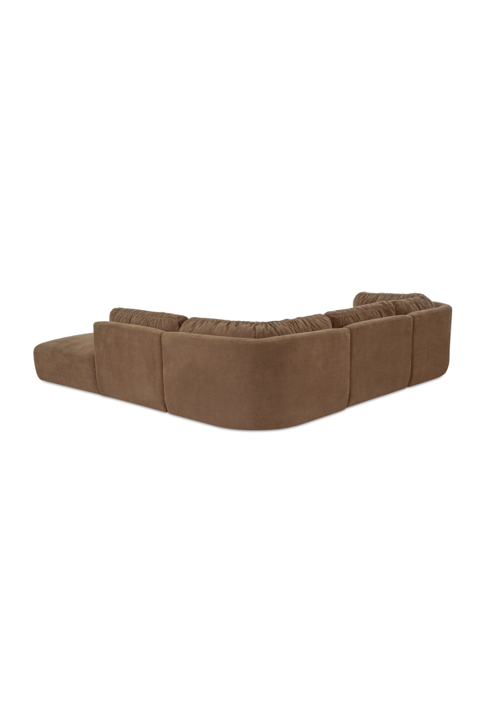 Modern European furniture - Chenille Modular Sofa - www.oroa.com