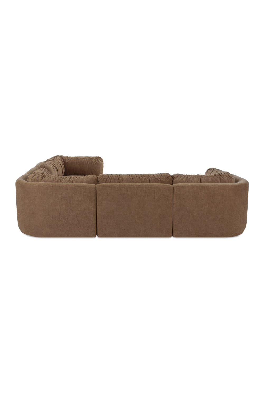 Modern European furniture - Chenille Modular Sofa - www.oroa.com