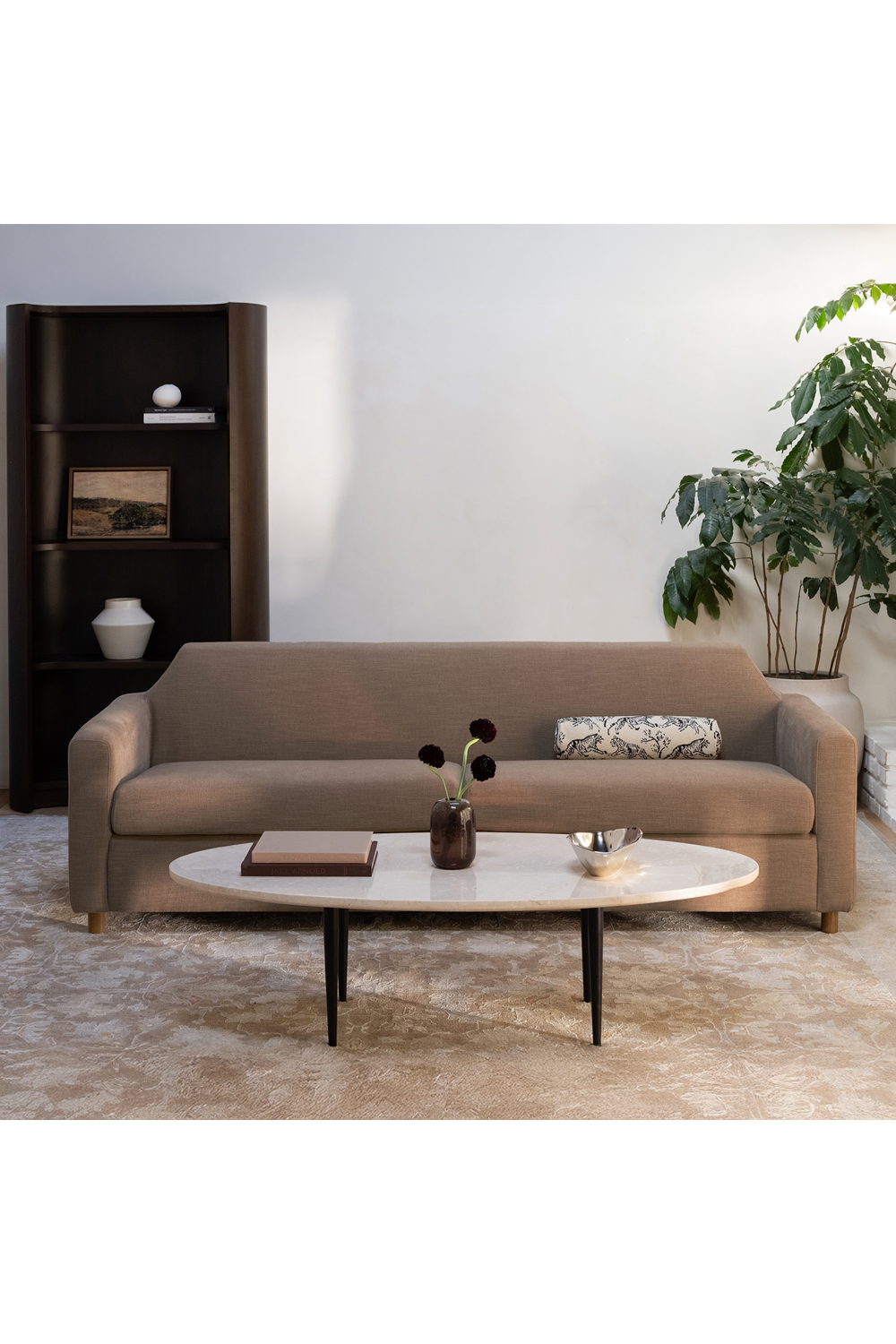 Modern European furniture - Washed Linen Sofa - www.oroa.com