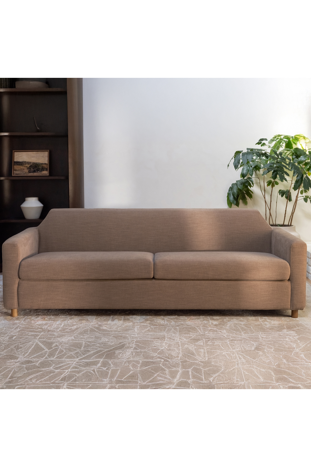 Modern European furniture - Washed Linen Sofa - www.oroa.com