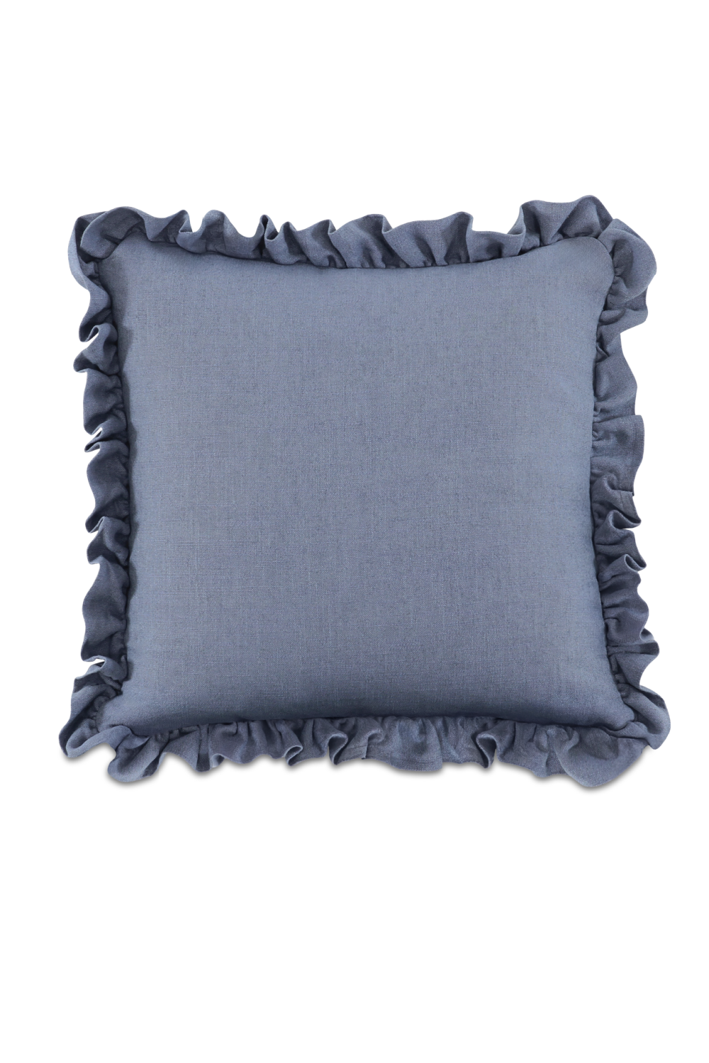Ruffled-Edge Linen Cushion | Novi Living Betty | Oroa.com