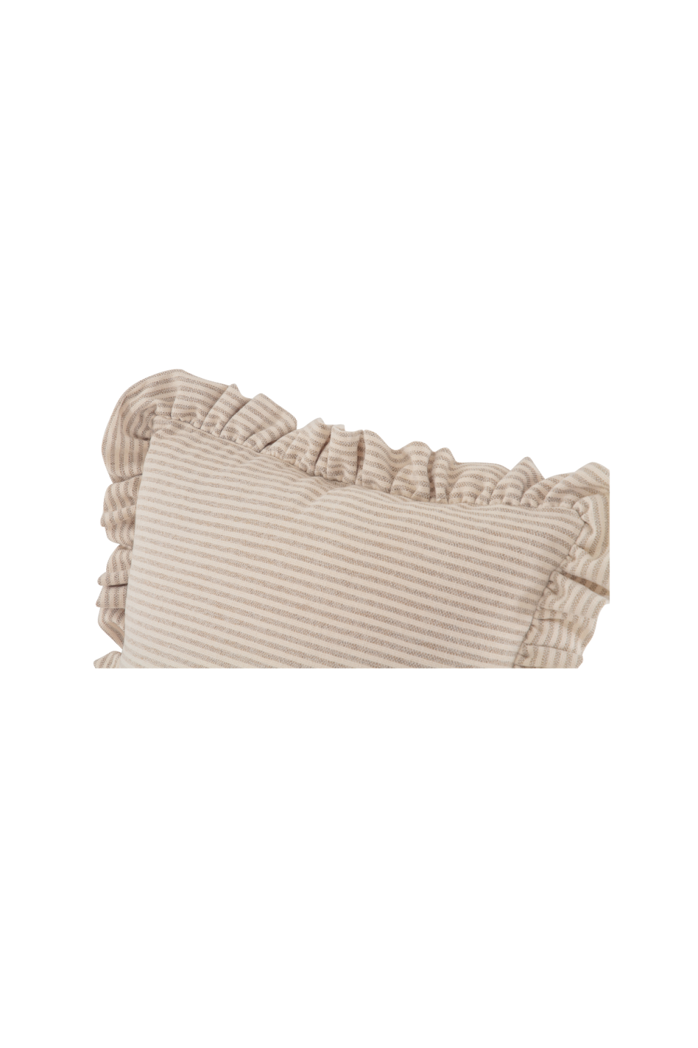 Modern European furniture - Ruffled-Edge Linen Cushion - www.oroa.com