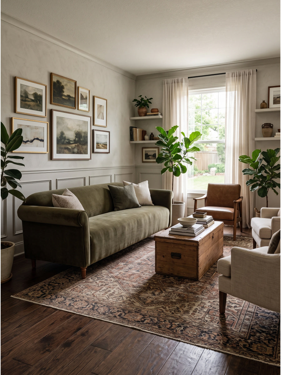 Velvet 3-Seater Sofa | Novi Living Harmony