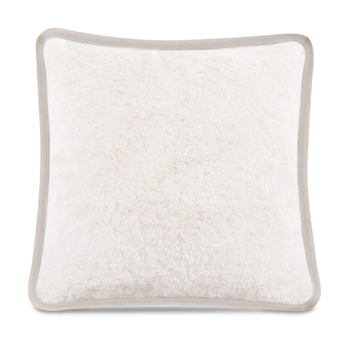 Modern European furniture - Cream Fur Look Pillow - www.oroa.com