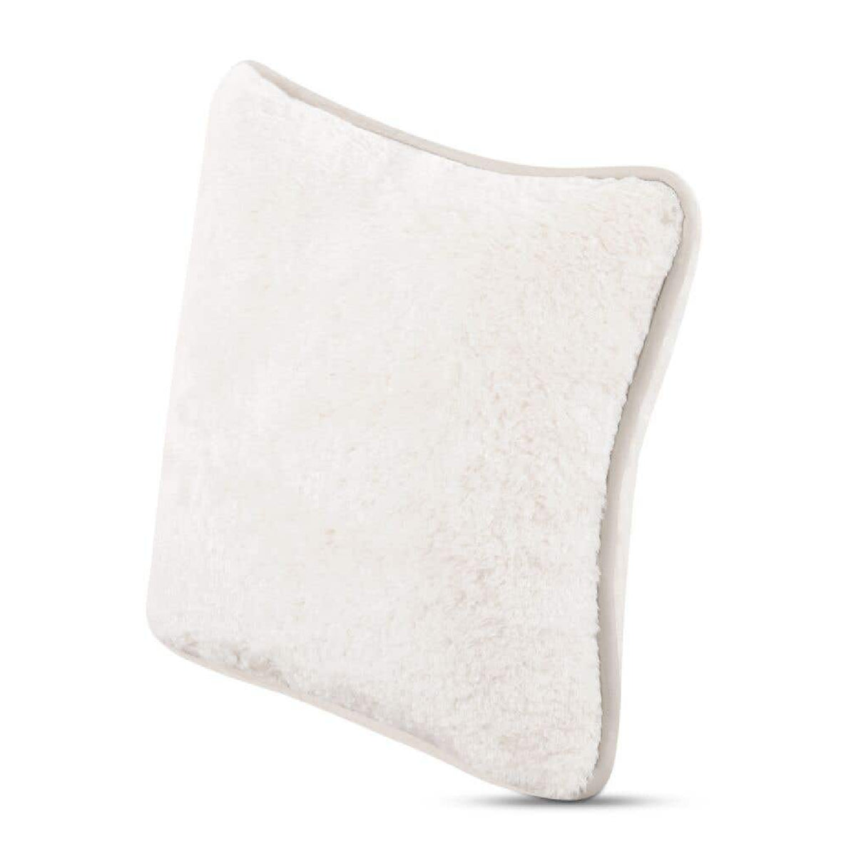 Modern European furniture - Cream Fur Look Pillow - www.oroa.com