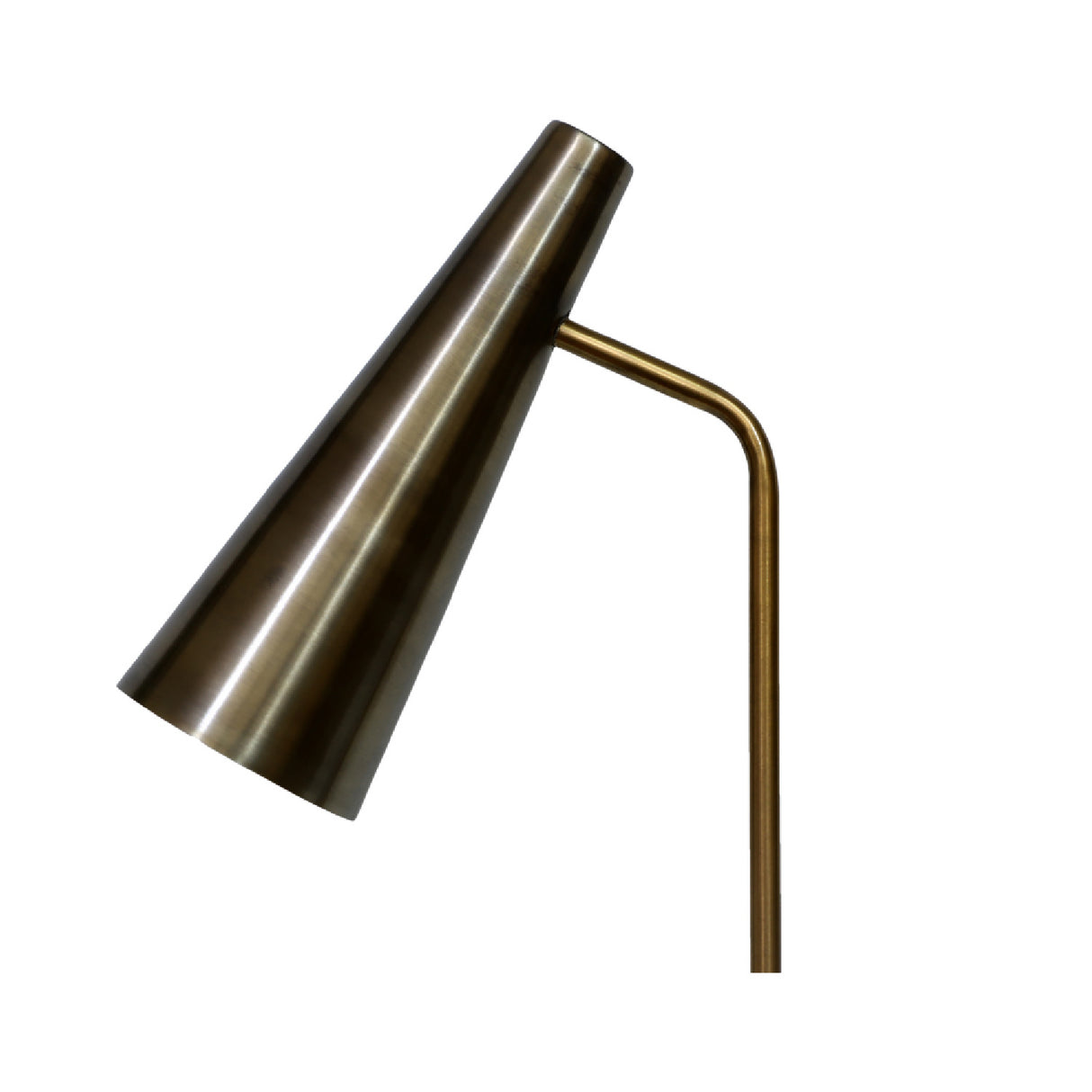 Modern European furniture - Brass Conical Table Lamp - www.oroa.com