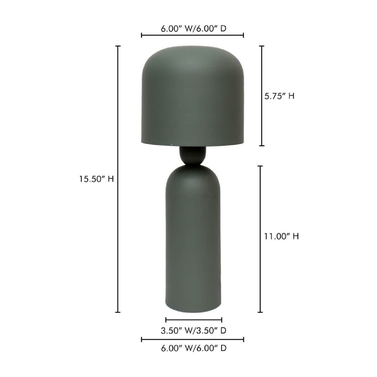 Modern European furniture - Modern Iron Table Lamp - www.oroa.com