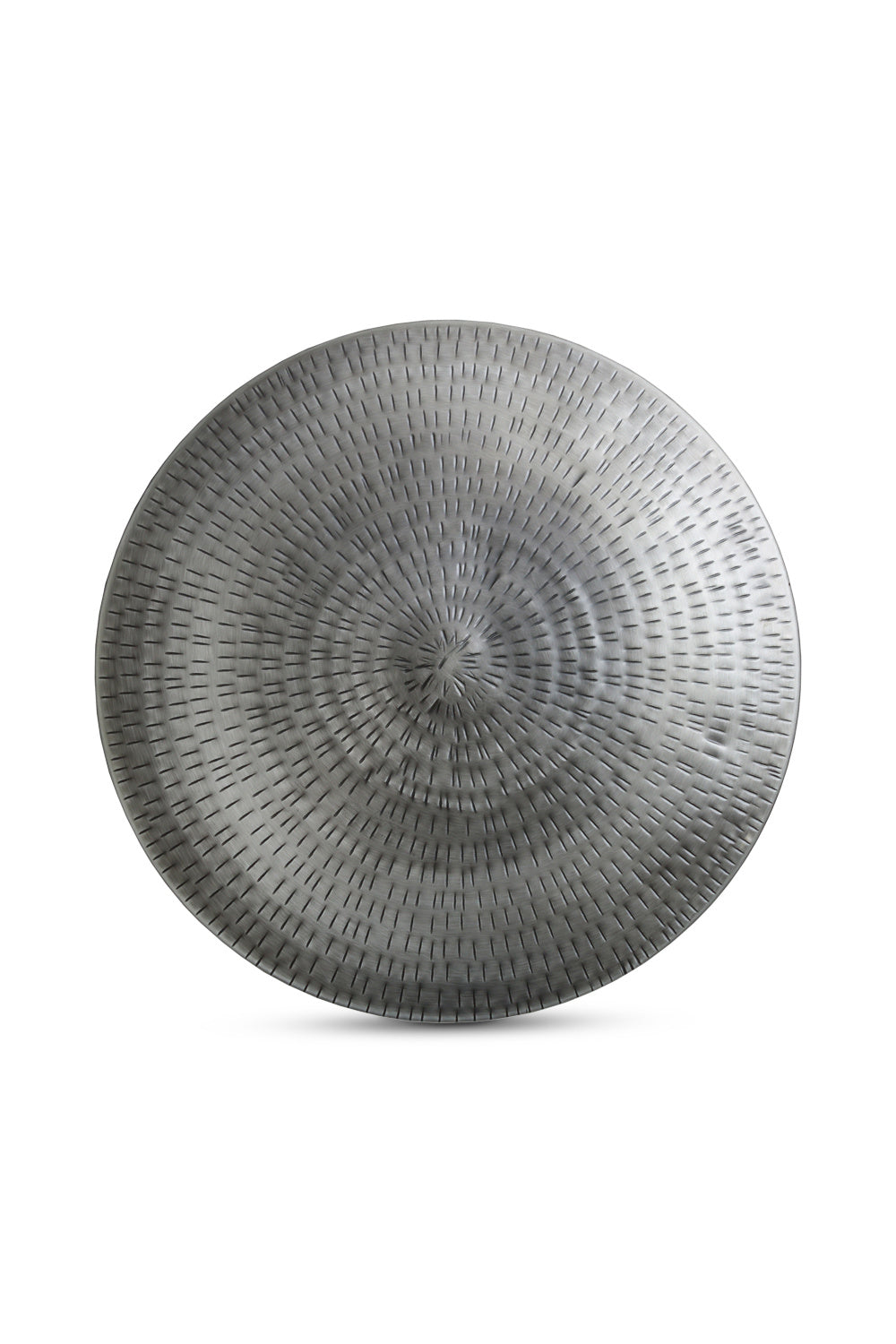 Modern European furniture - Antique Nickel Accent Table - www.oroa.com