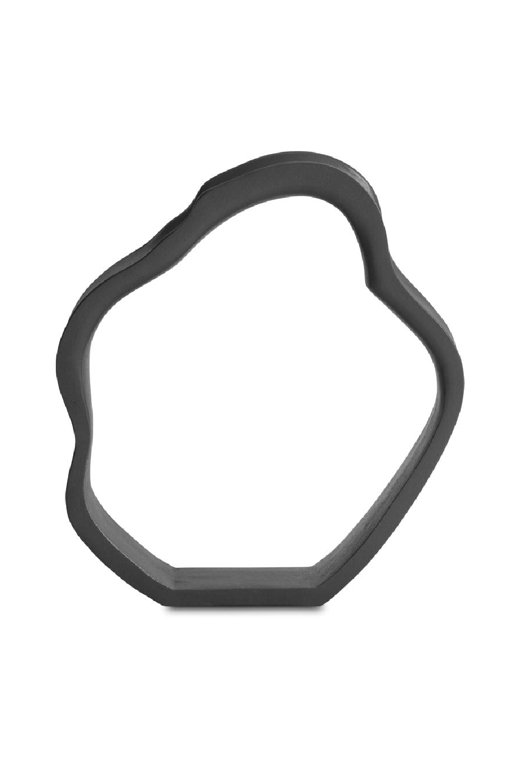 Modern European furniture - Black Abstract Tabletop Sculpture - www.oroa.com