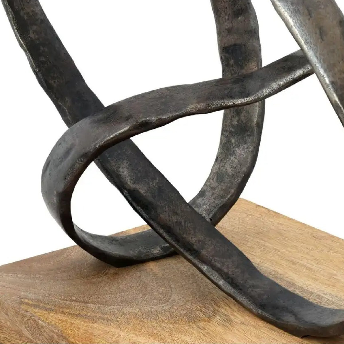 Black Aluminum Coiled Sculpture - Novi Living Lida - view 5