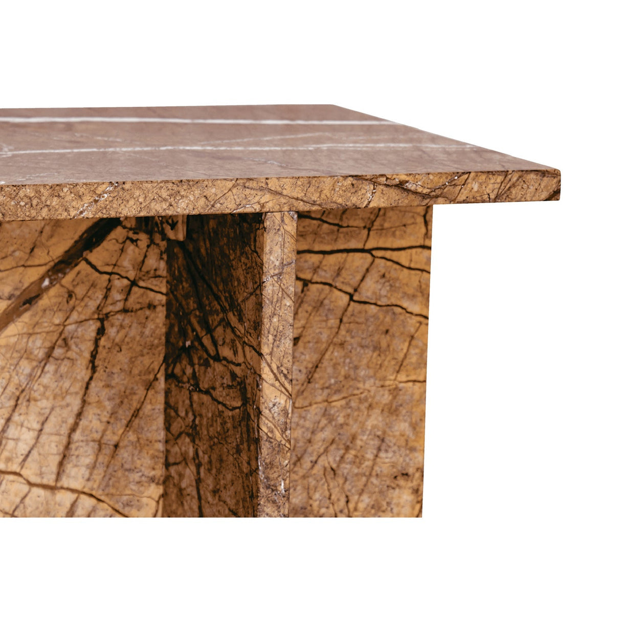 Modern European furniture - Marble Square Accent Table - www.oroa.com