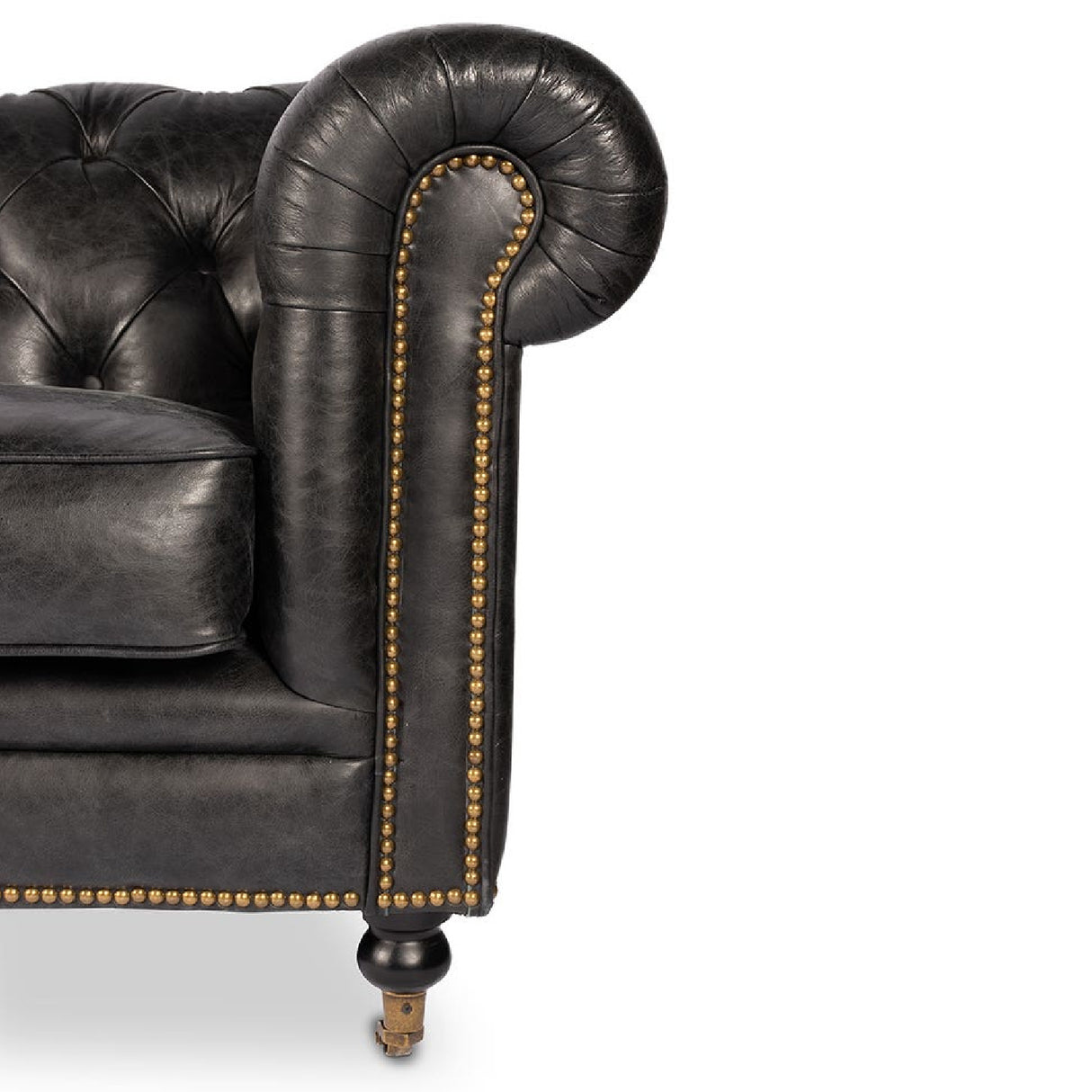 Modern European furniture - Tufted Chesterfield Leather Sofa - www.oroa.com