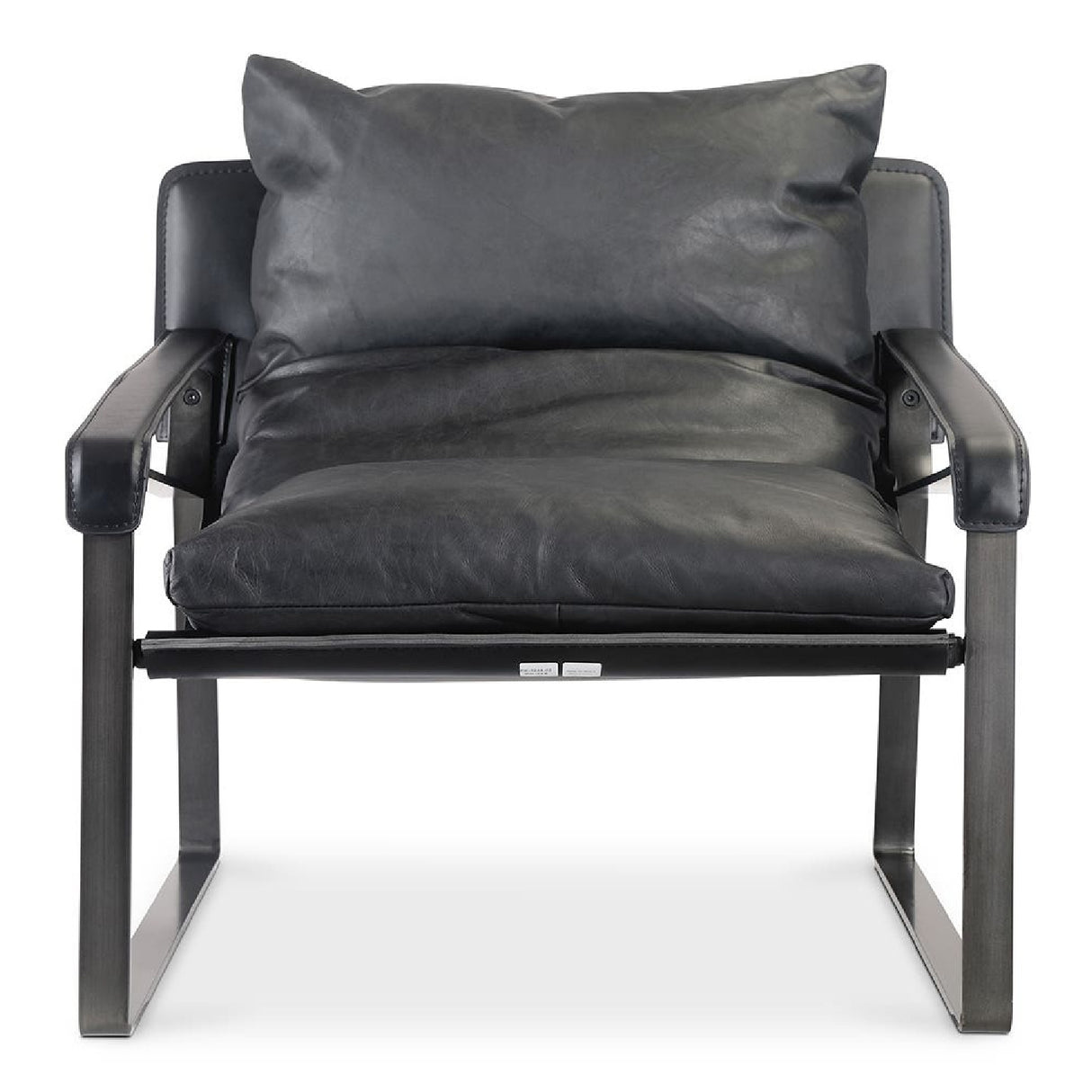 Modern European furniture - Leather Modern Classic Accent Chair - www.oroa.com