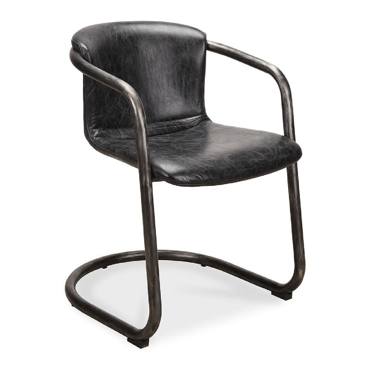 Modern European furniture - Cantilevered Dining Chair Set (2) - www.oroa.com