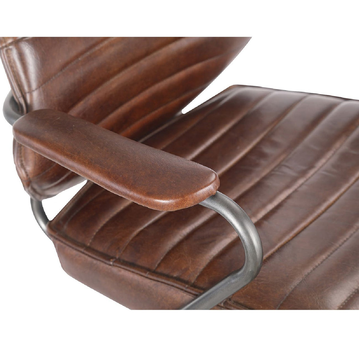 Modern European furniture - Adjustable Leather Office Chair - www.oroa.com