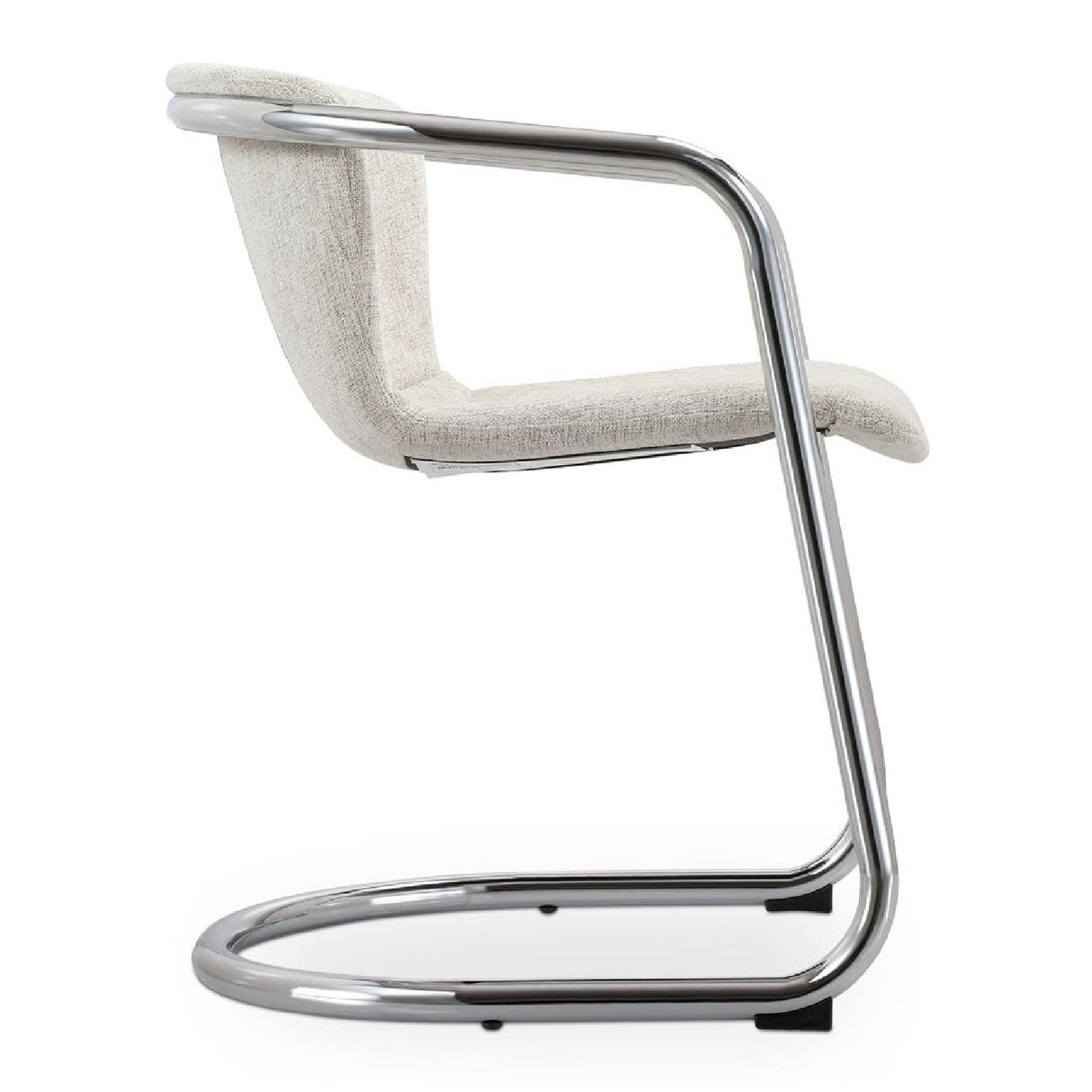 Modern European furniture - Cantilevered Dining Chair Set (2) - www.oroa.com