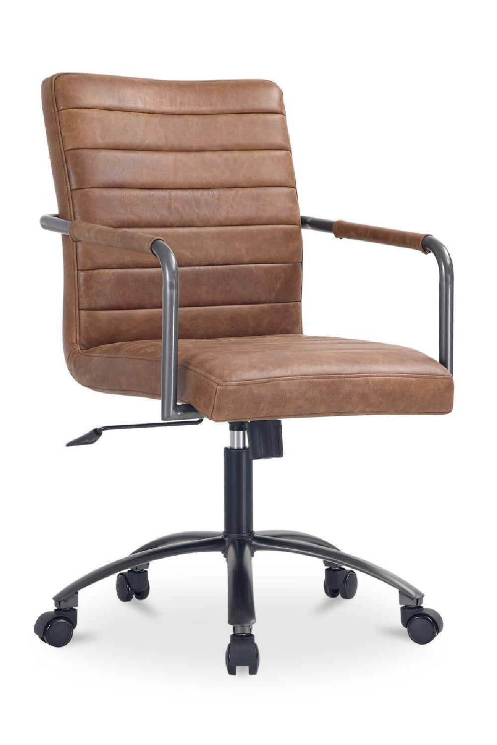 Grain Leather Office Chair | Novi Living Roy | Oroa.com