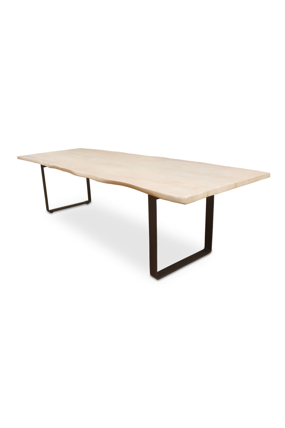 Modern European furniture - Mango Wood Top Dining Table - www.oroa.com