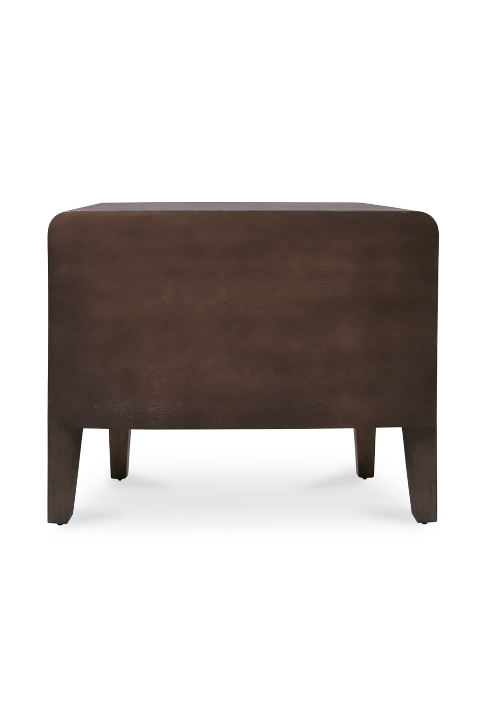 Modern European furniture - Distressed Black 2-Drawer Nightstand - www.oroa.com