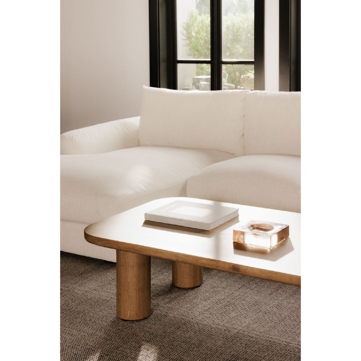 Modern European furniture - Natural Oak Coffee Table - www.oroa.com