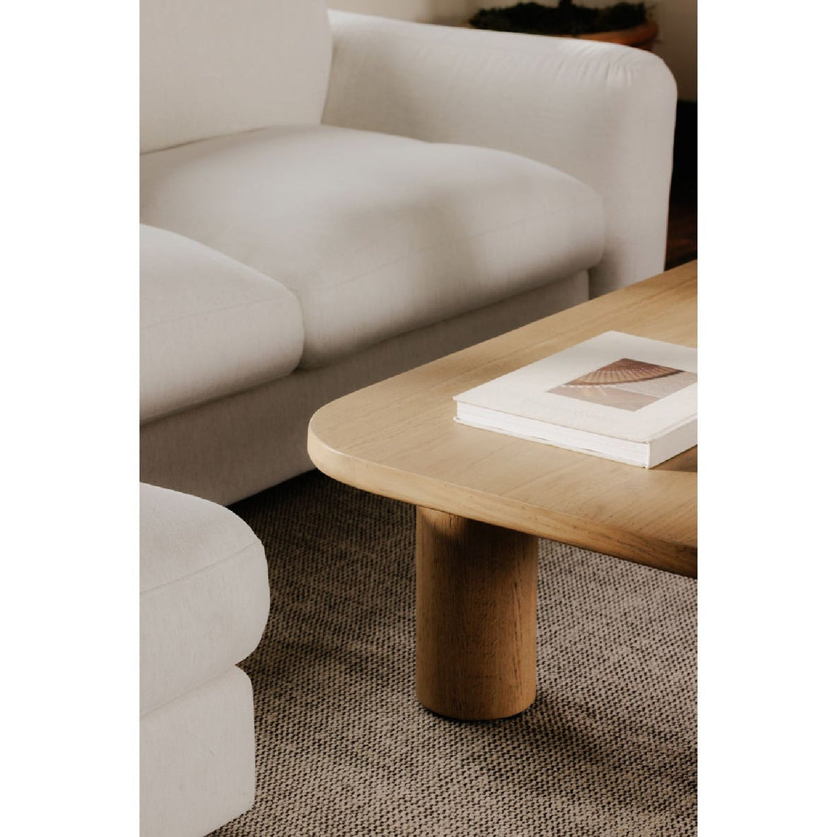 Modern European furniture - Natural Oak Coffee Table - www.oroa.com