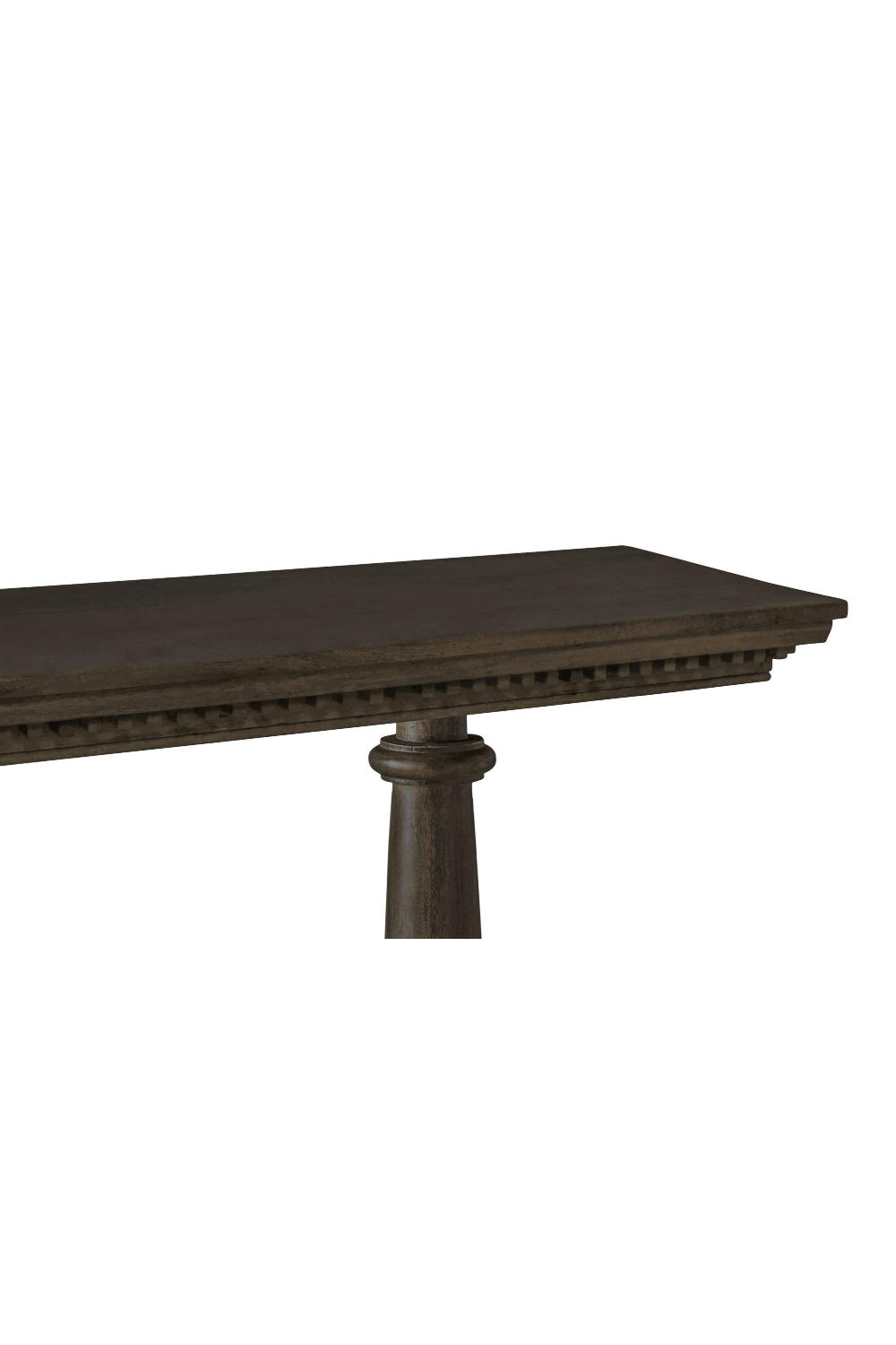 Modern European furniture - Brown Mango Wood Console Table - www.oroa.com