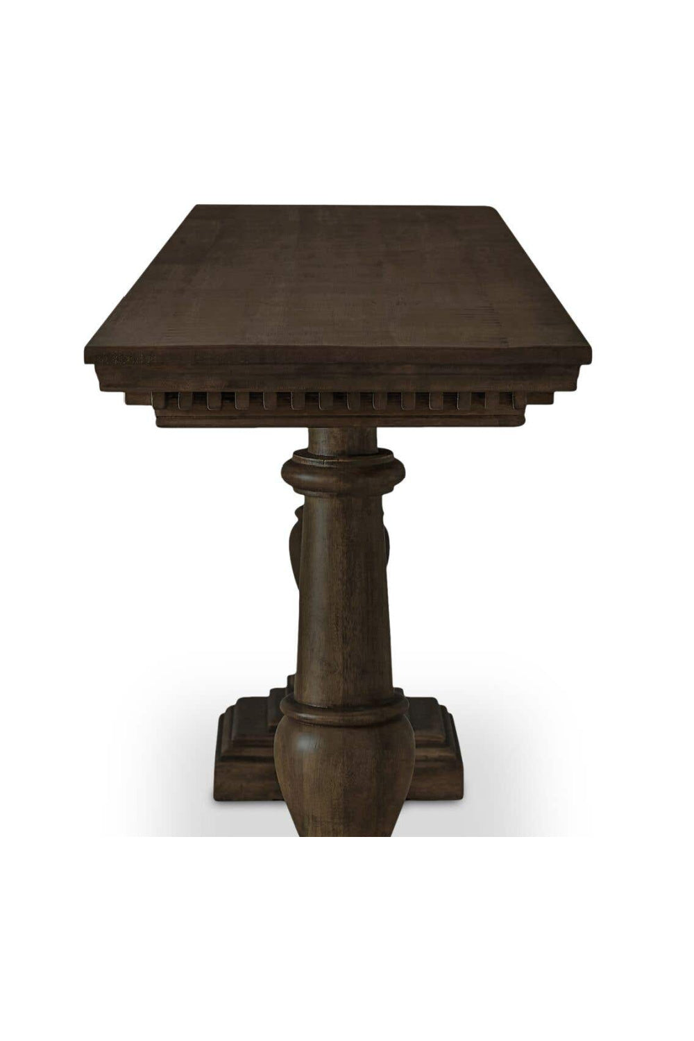 Modern European furniture - Brown Mango Wood Console Table - www.oroa.com
