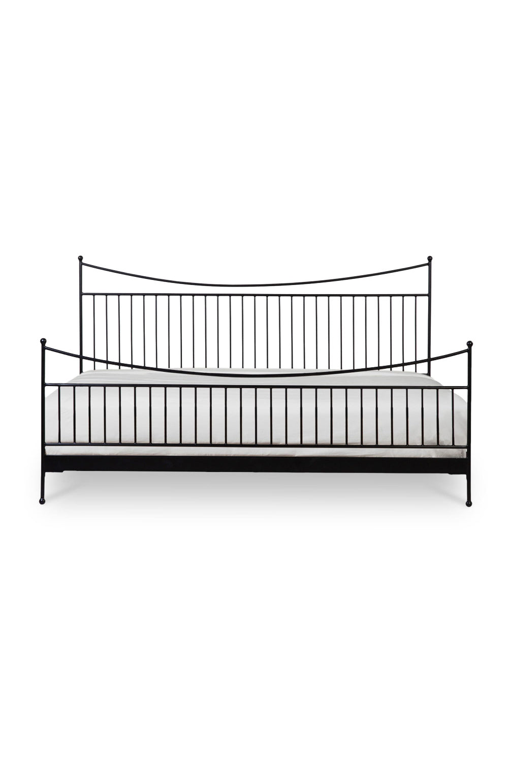 Modern European furniture - Black Iron Bed - www.oroa.com