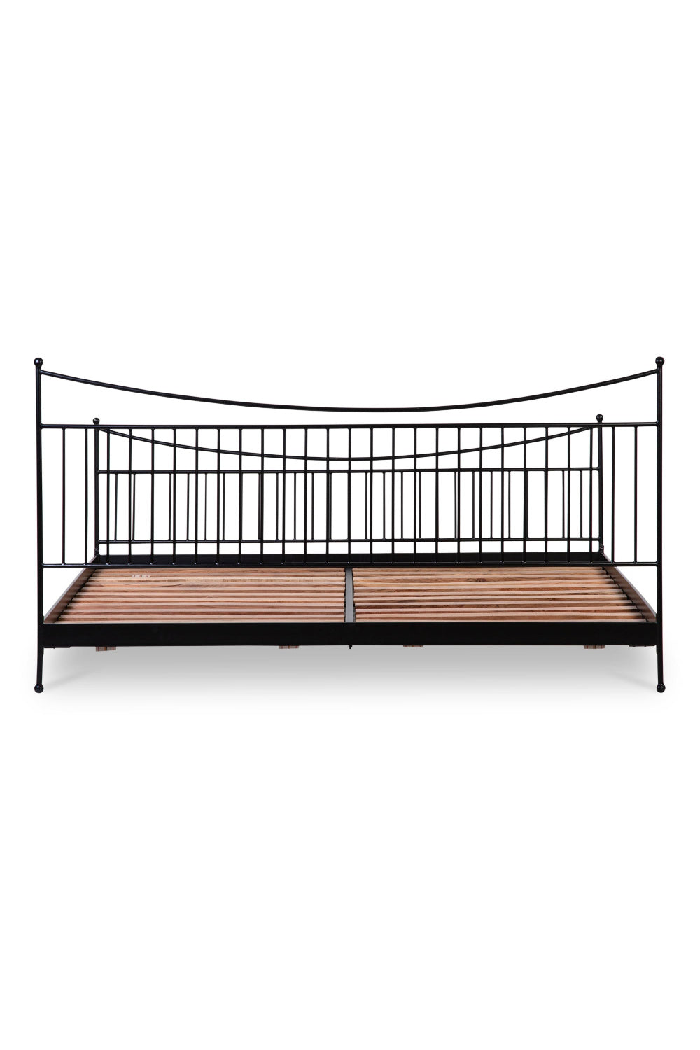 Modern European furniture - Black Iron Bed - www.oroa.com