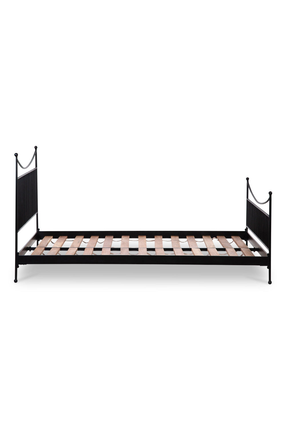 Modern European furniture - Black Iron Bed - www.oroa.com