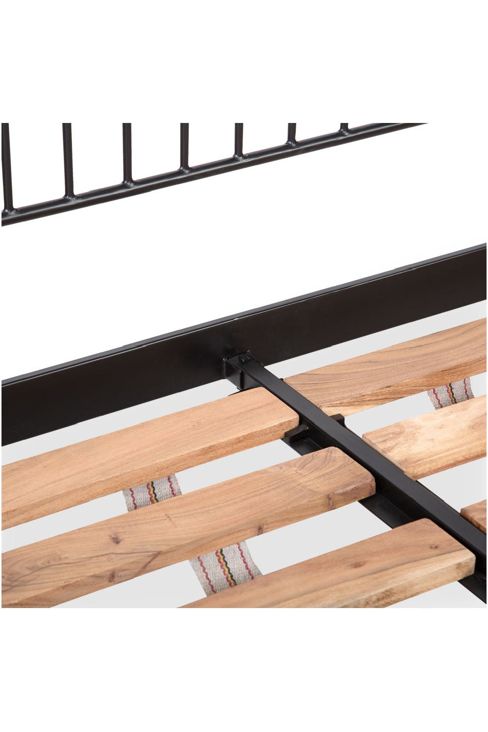 Modern European furniture - Black Iron Bed - www.oroa.com