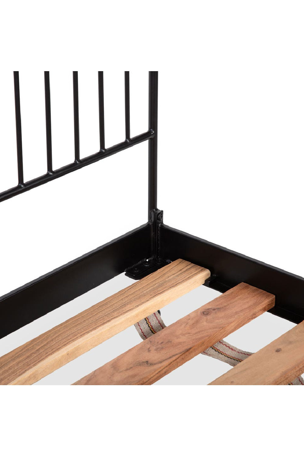 Modern European furniture - Black Iron Bed - www.oroa.com