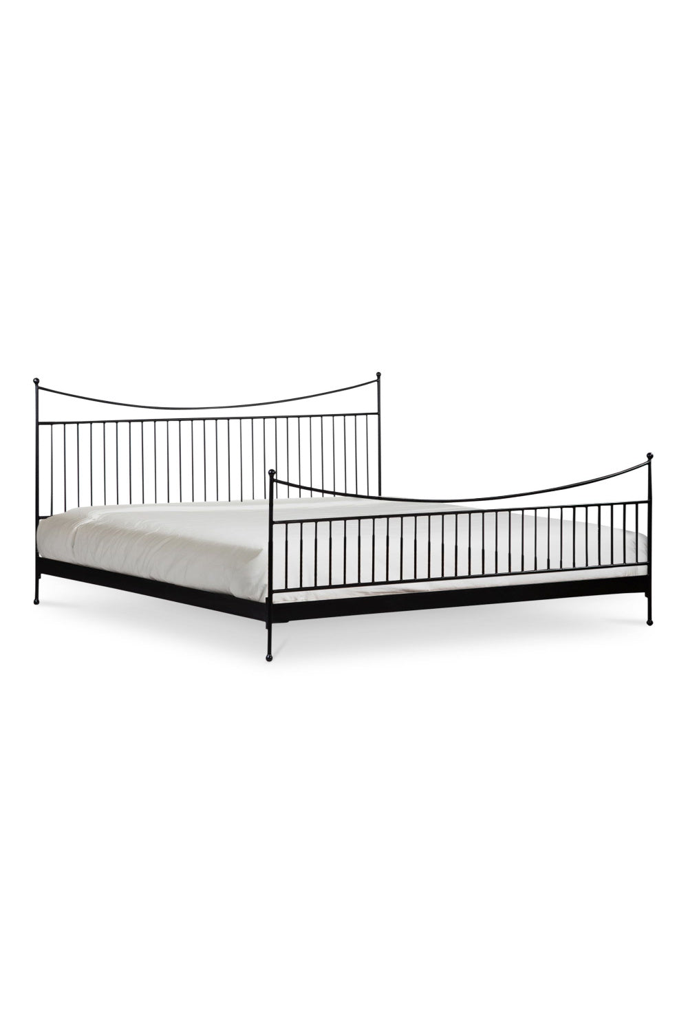 Modern European furniture - Black Iron Bed - www.oroa.com