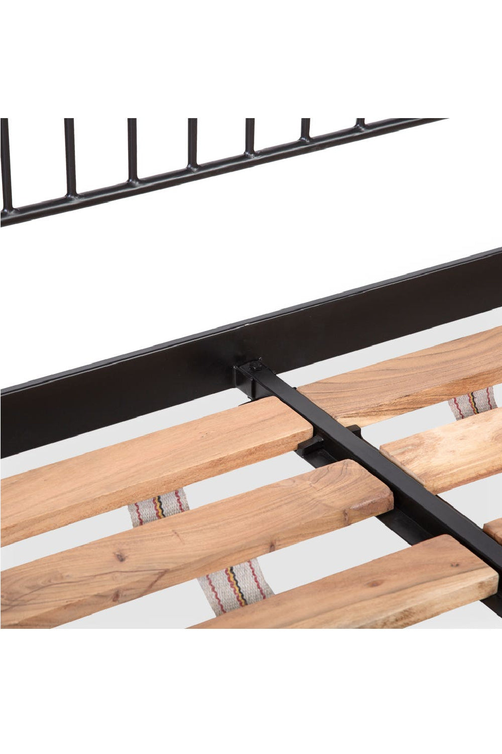 Modern European furniture - Black Iron Bed - www.oroa.com