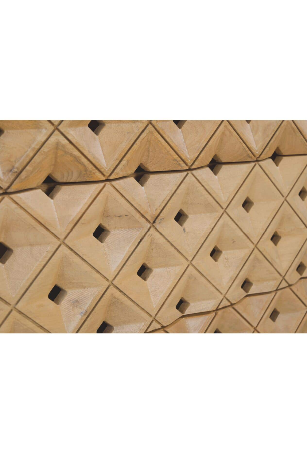 6-Drawer Mango Wood Dresser | Novi Living Fulton | Oroa.com