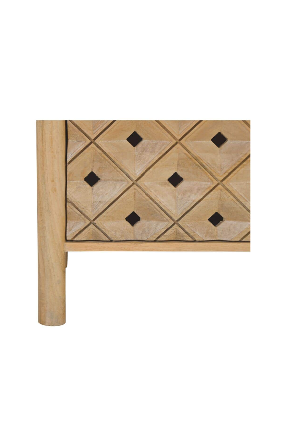 Modern European furniture - 6-Drawer Mango Wood Dresser - www.oroa.com