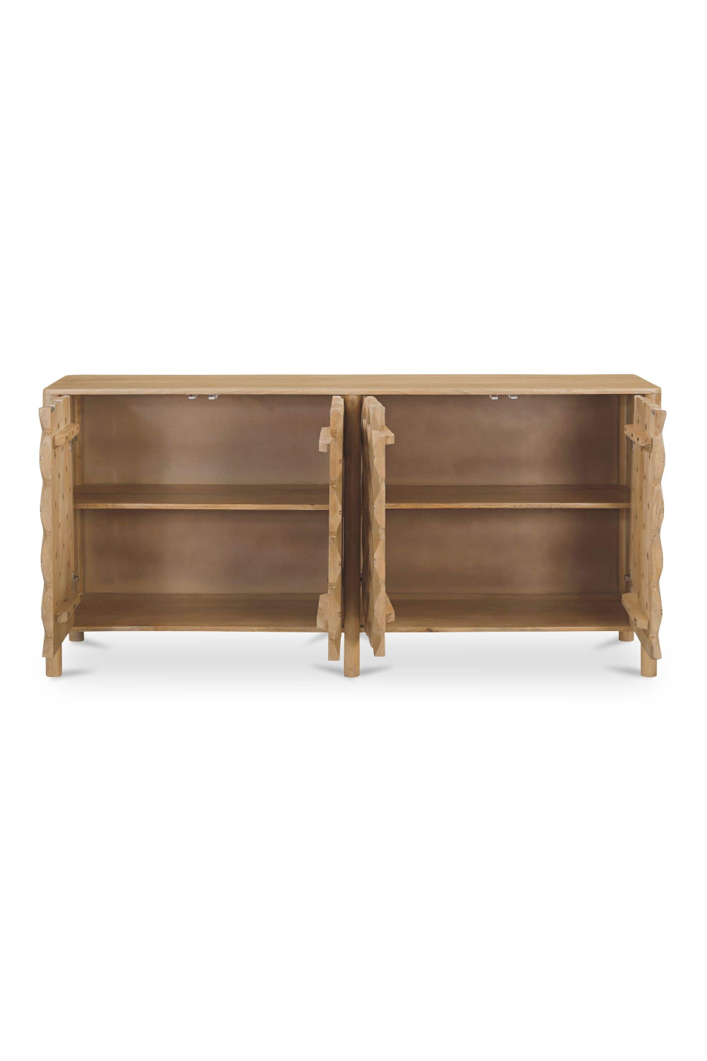 Modern European furniture - 4-Door Mango Wood Sideboard - www.oroa.com
