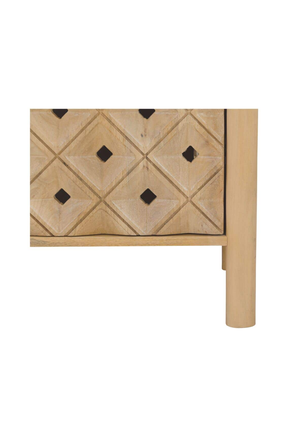 Modern European furniture - 4-Door Mango Wood Sideboard - www.oroa.com